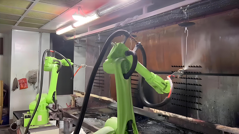 汽車零配件噴涂機器人：未來工業的亮點